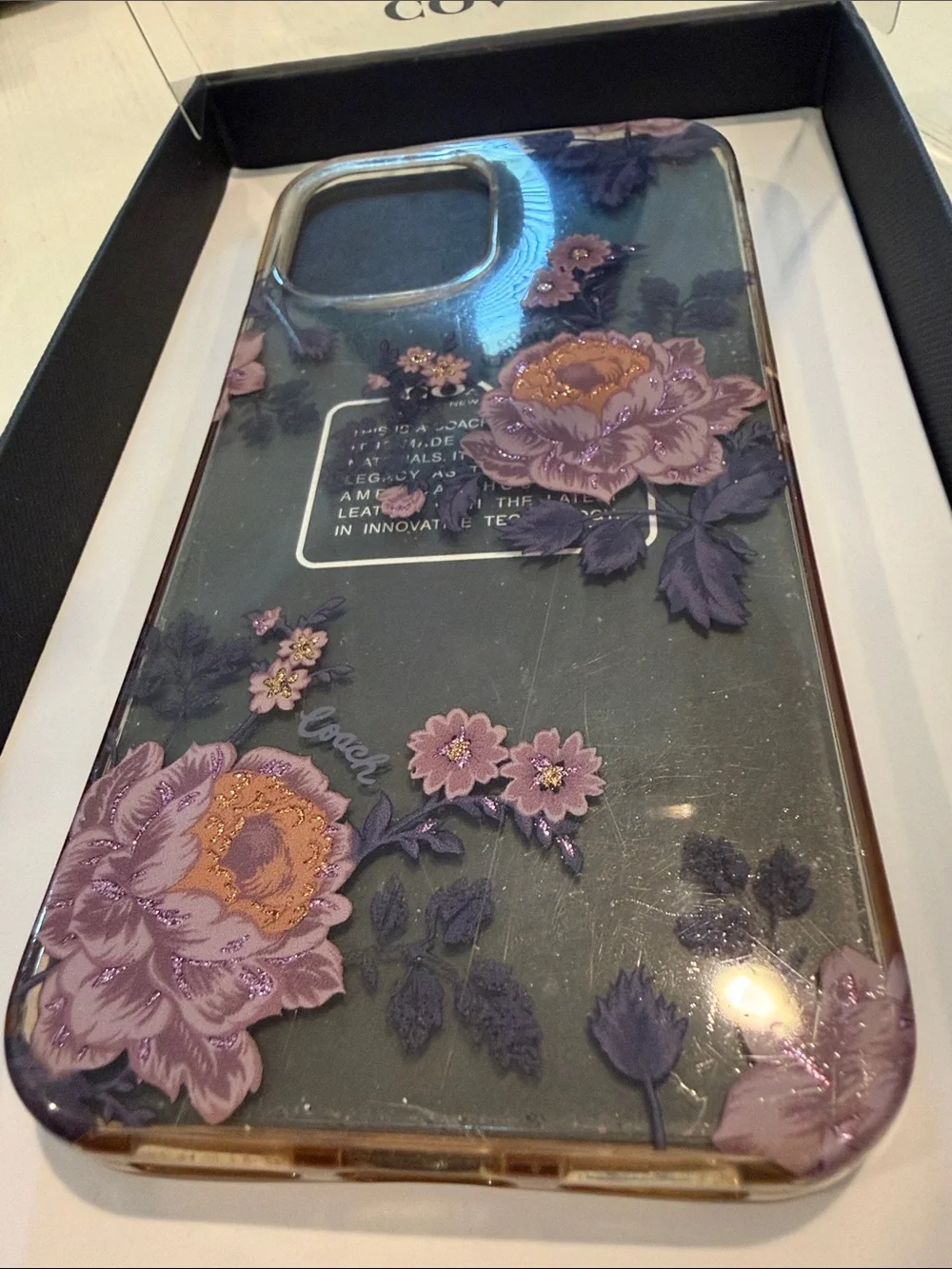 Coach phone case